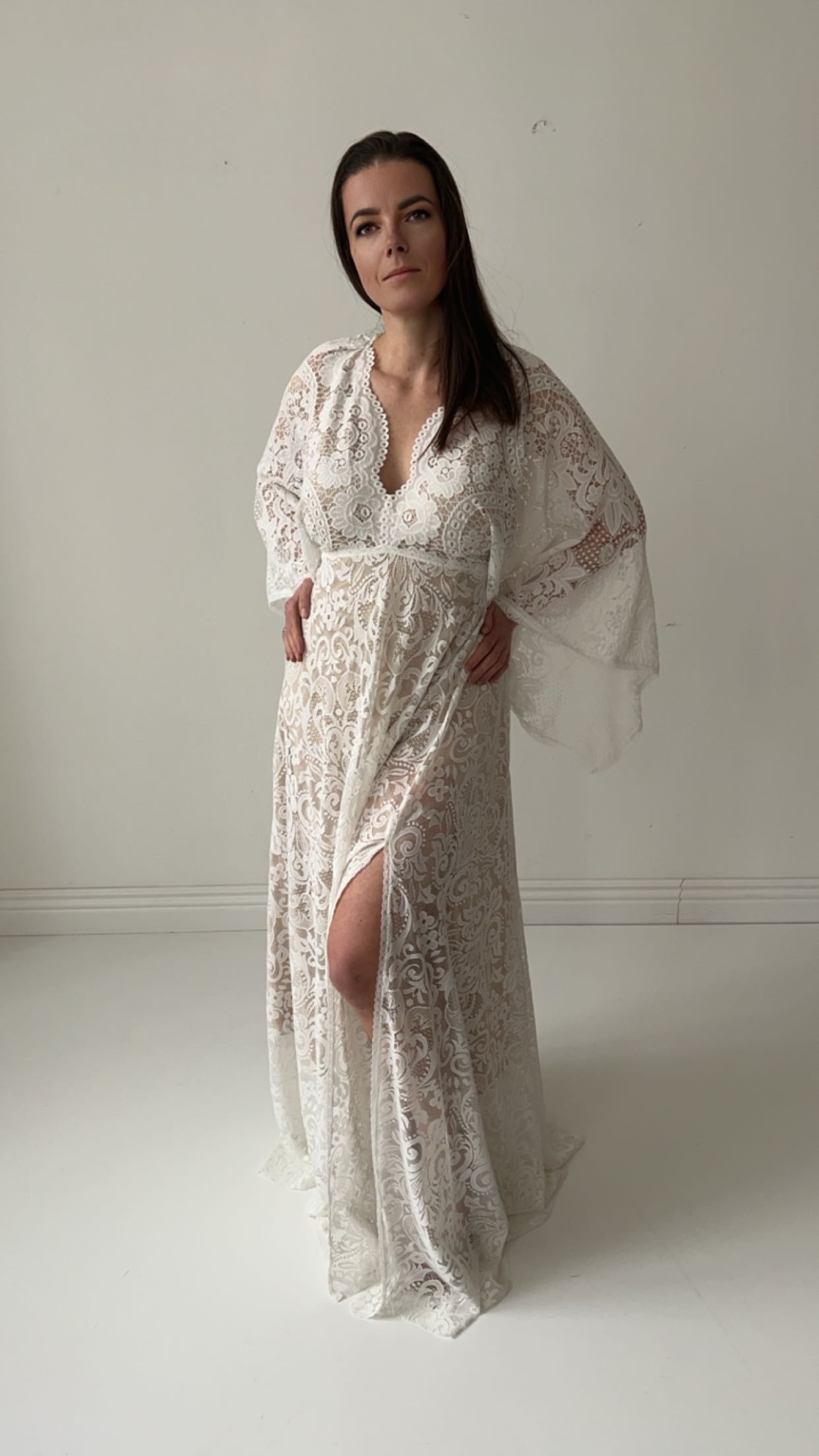 Kimono wedding dress lace boho dresses Kimono wedding dress lace boho dresses