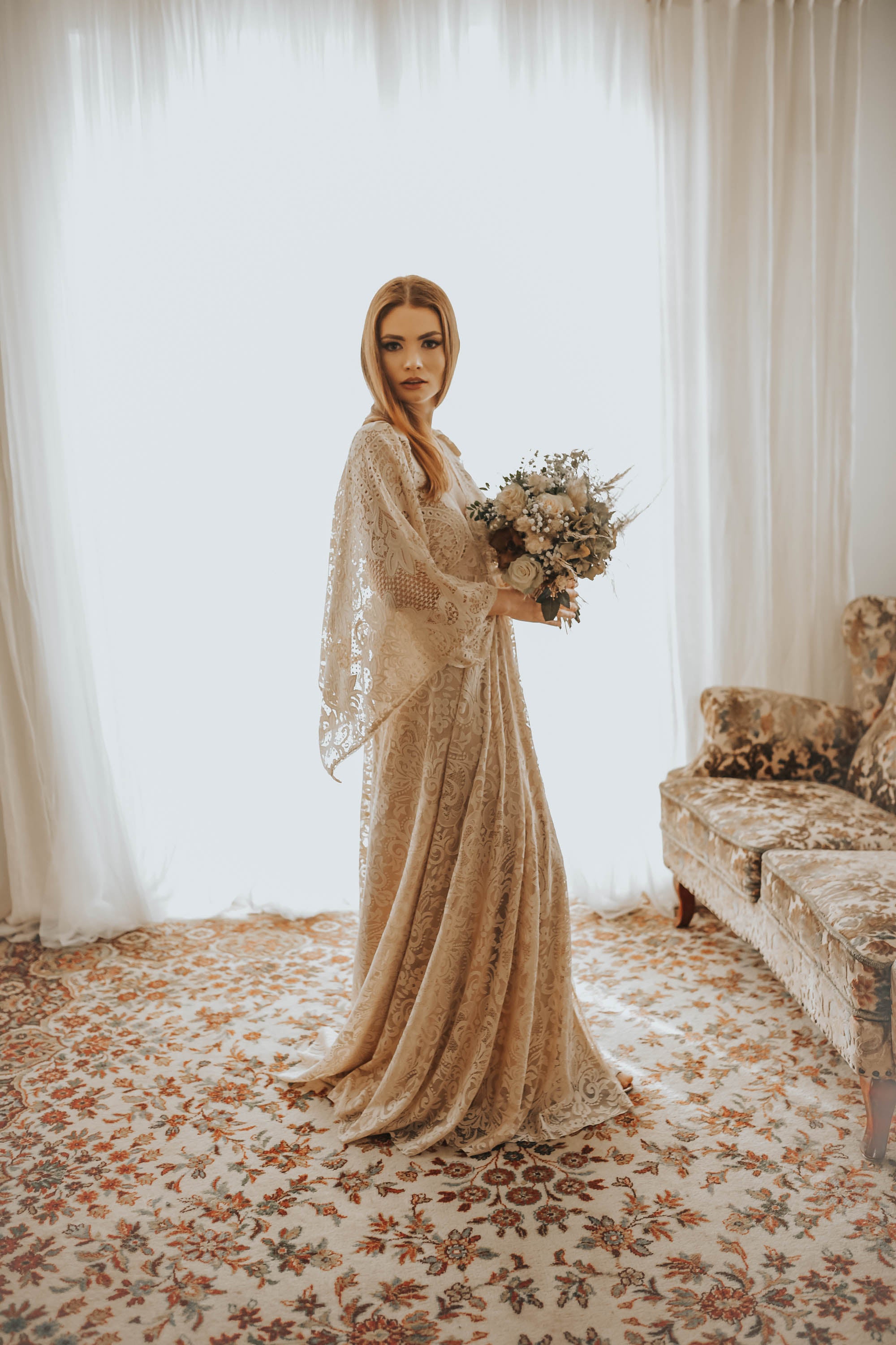 modern kimono wedding dress Fashioning a Wedding Dress Out of a Kimono